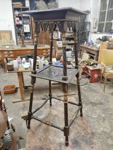 Two-tier plant stand